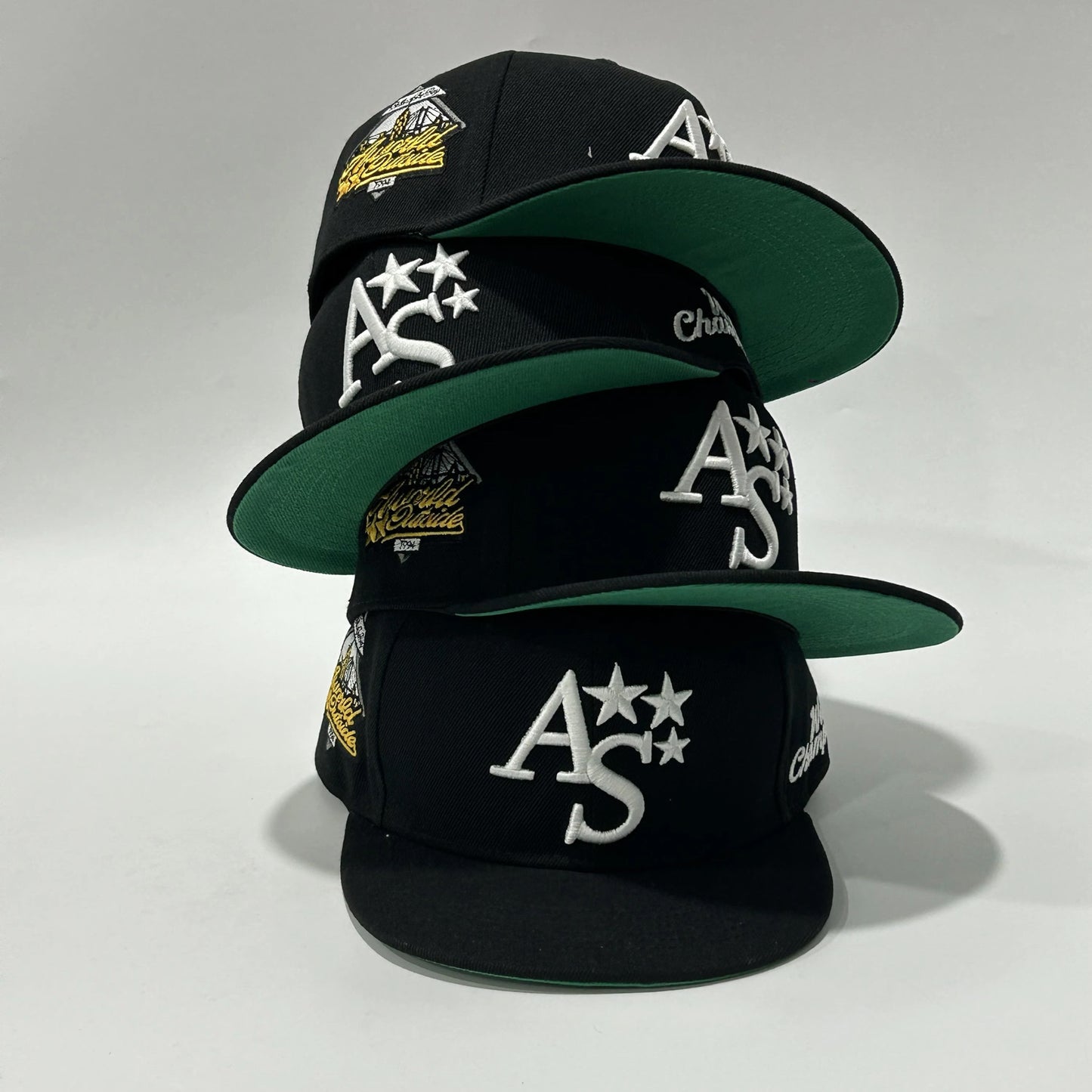 AWORLD FITTED HAT.