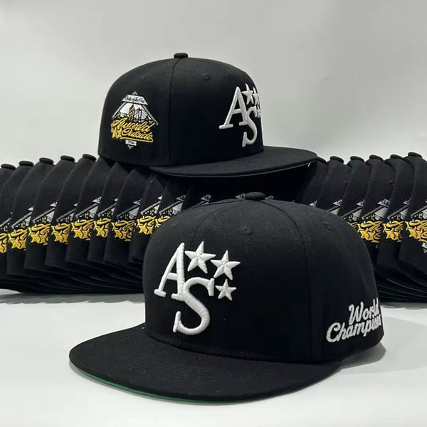 AWORLD FITTED HAT.